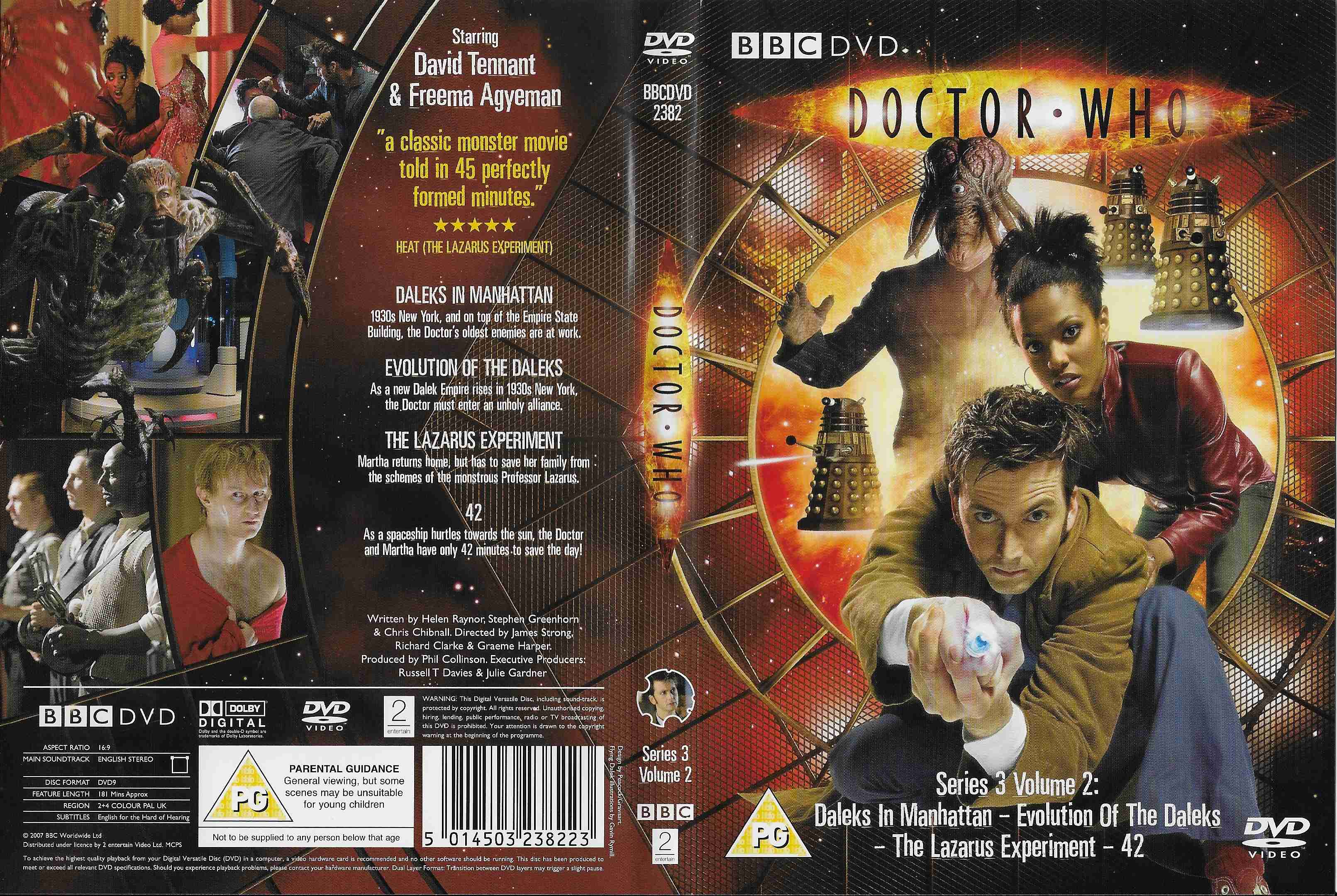Back cover of BBCDVD 2382